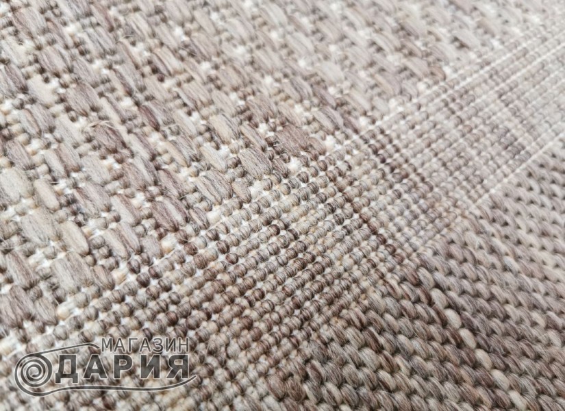 Тъкан килим Флорлукс 20329 coffee-natural